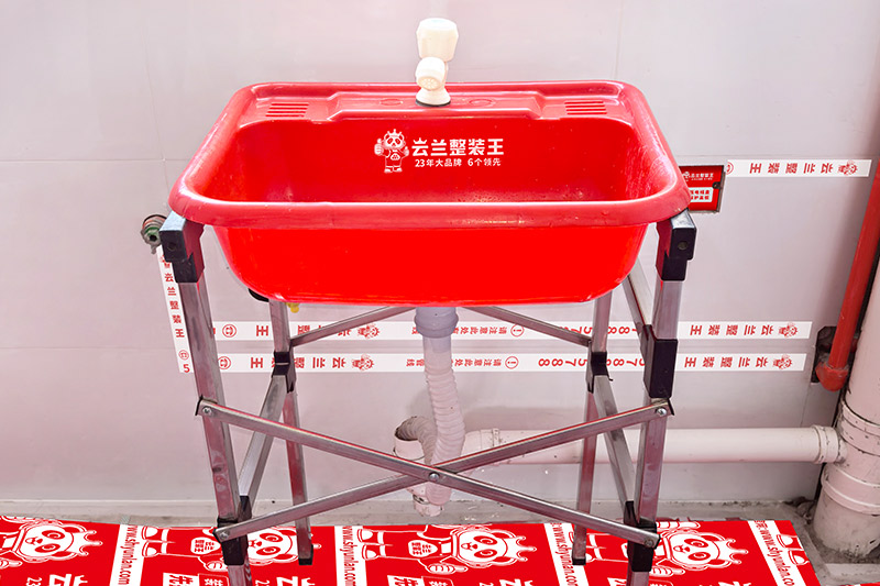 現場燒水配置用水設施