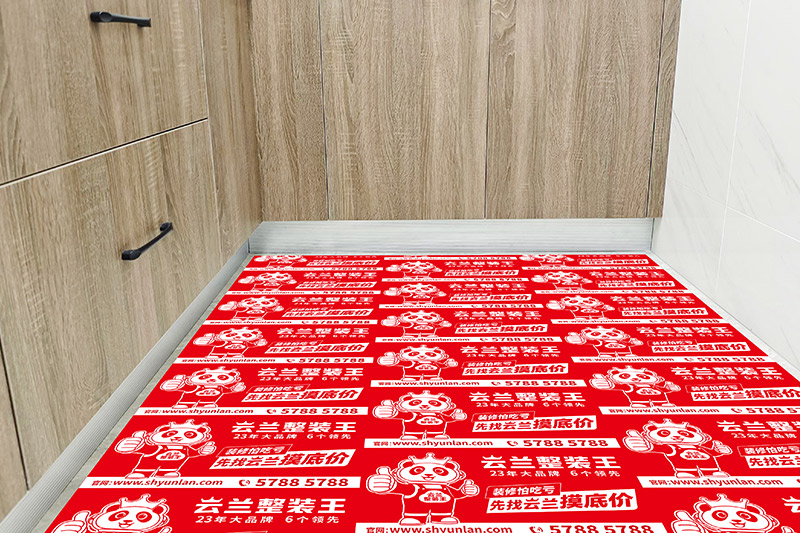 成品安裝及美縫后復保