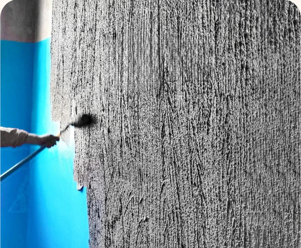 貼墻磚前造毛防脫工藝