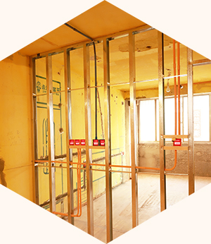 輕鋼龍骨制作隔墻工藝