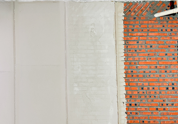 新砌墻體龜裂處理工藝